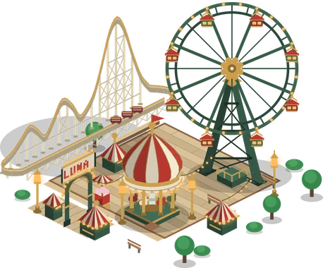 Parco divertimenti — Vintage