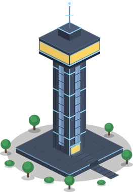 Torre panoramica — Futuristico