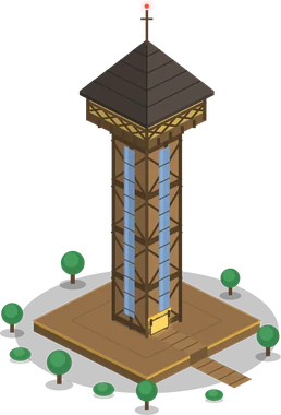 Torre panoramica — A graticcio