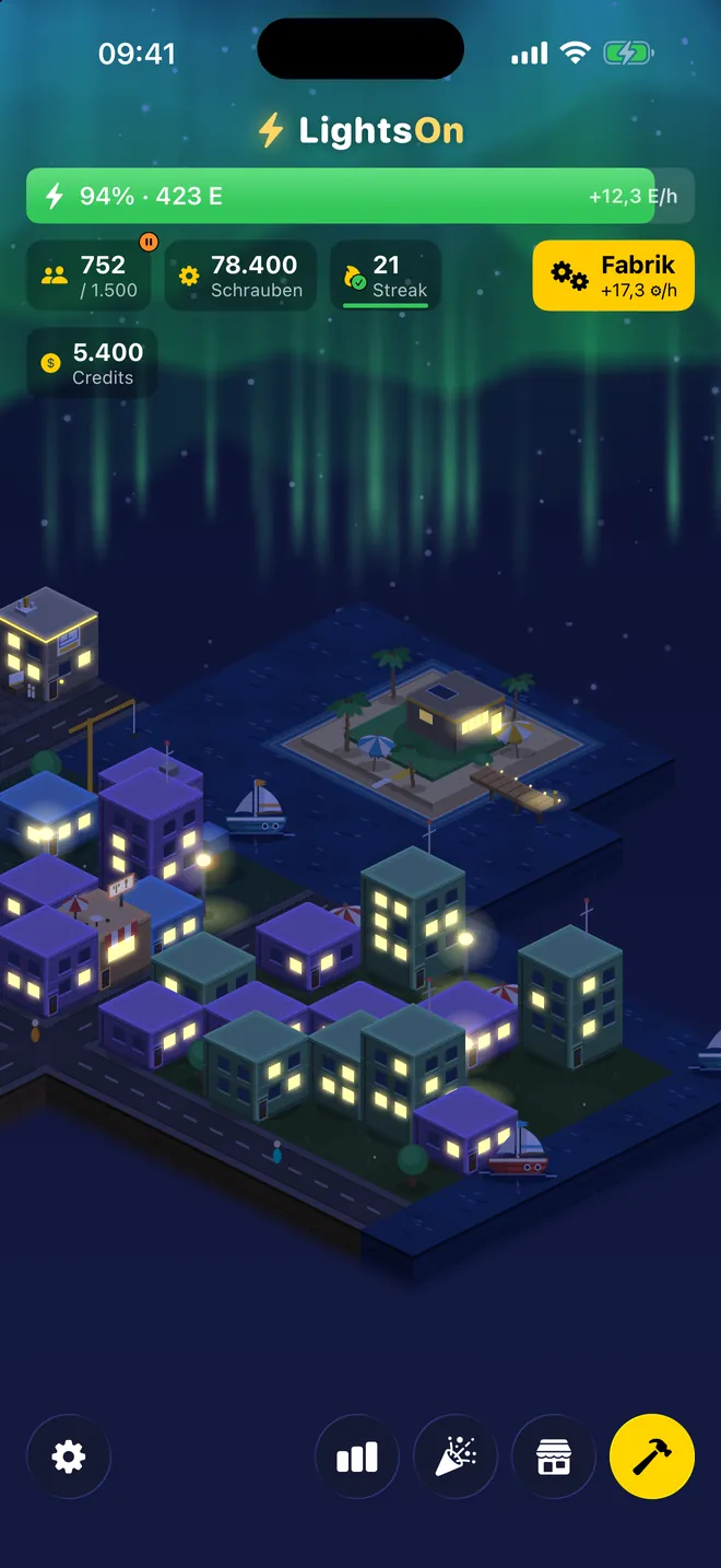 Polarlicht — Manche Nacht beginnt der Himmel über deiner Stadt zu leuchten.