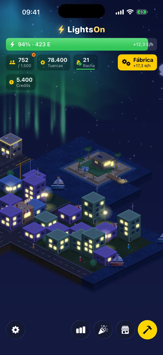 Aurora boreal — Algunas noches el cielo sobre tu ciudad empieza a brillar.